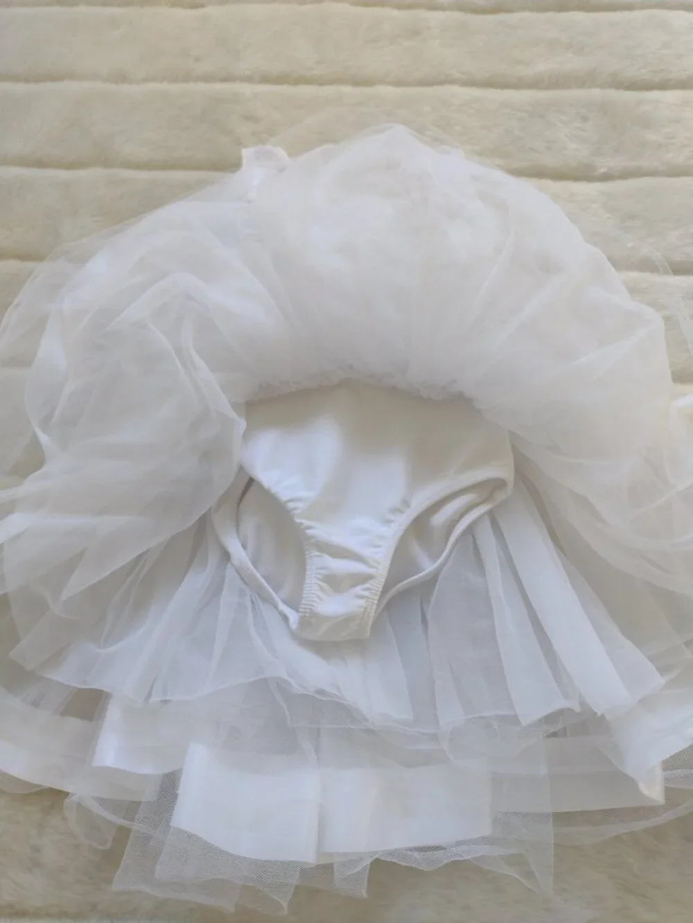 Revolution Dance Costume Girls XSC White CC20310